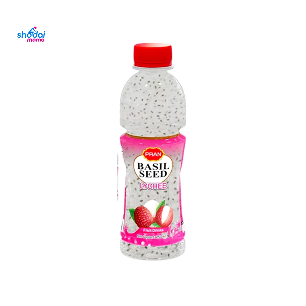 Pran Basil Seed Lychee 250ml